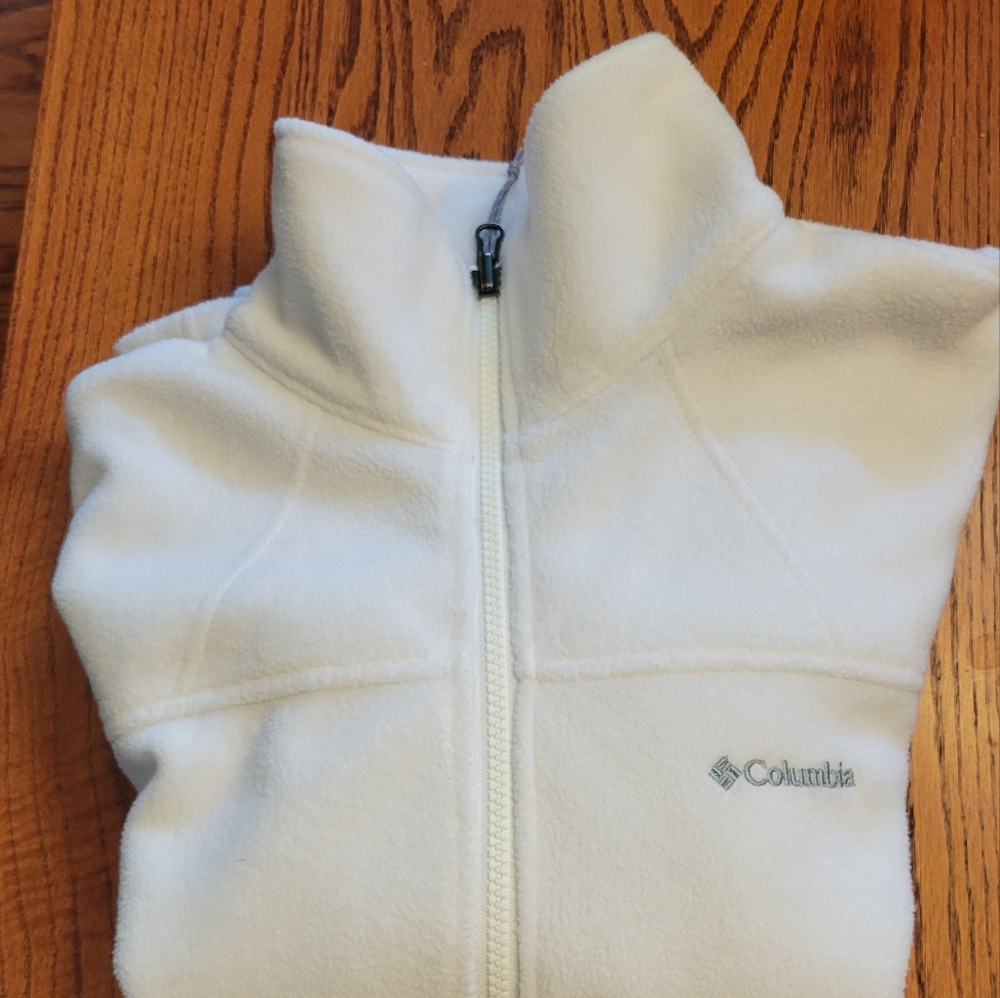 Womens L Columbia Fleece Jacket